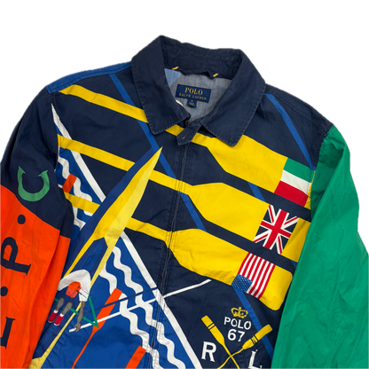 Polo Ralph Lauren Bayport Rowing & Cricket Graphic Jacket - M