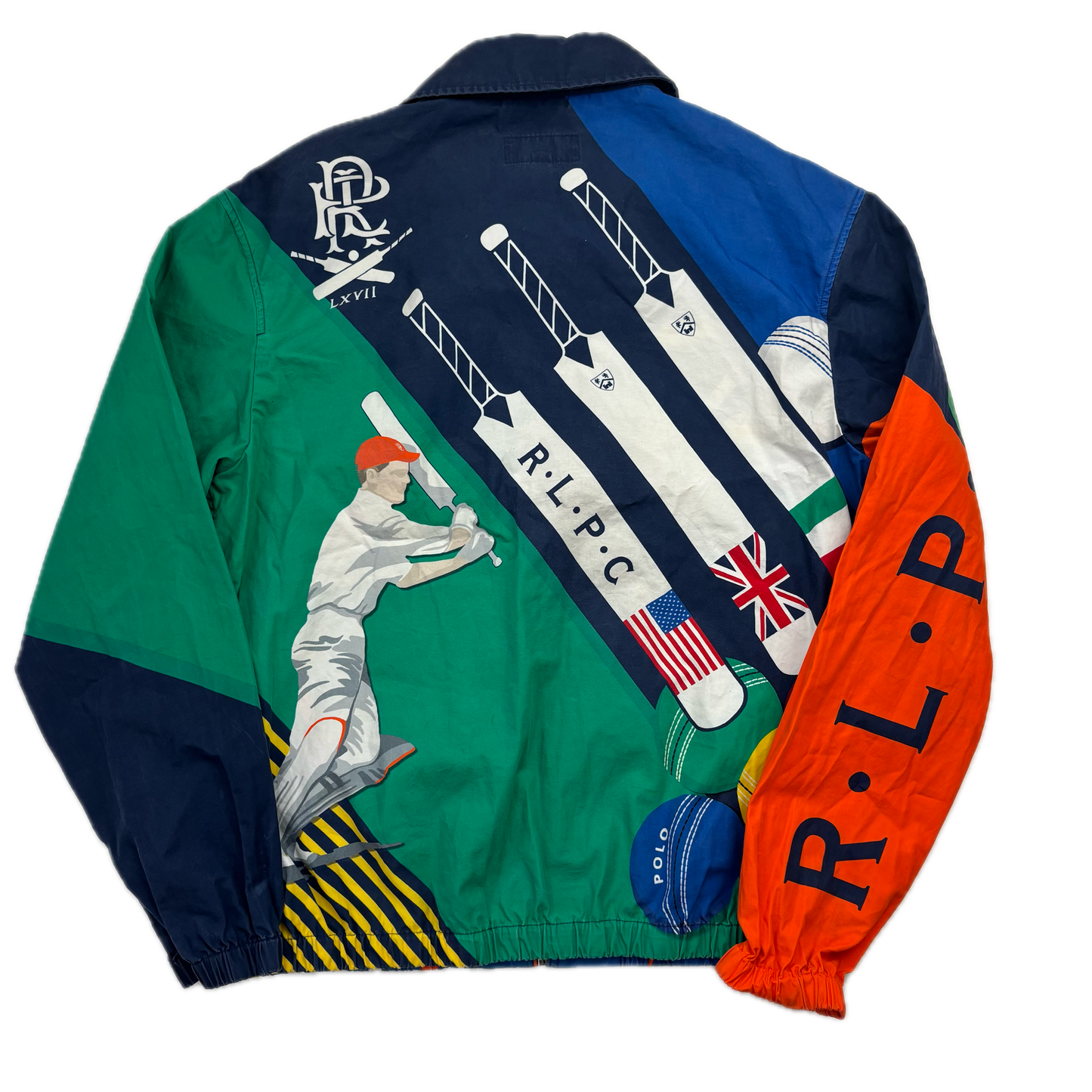 Polo Ralph Lauren Bayport Rowing & Cricket Graphic Jacket - M