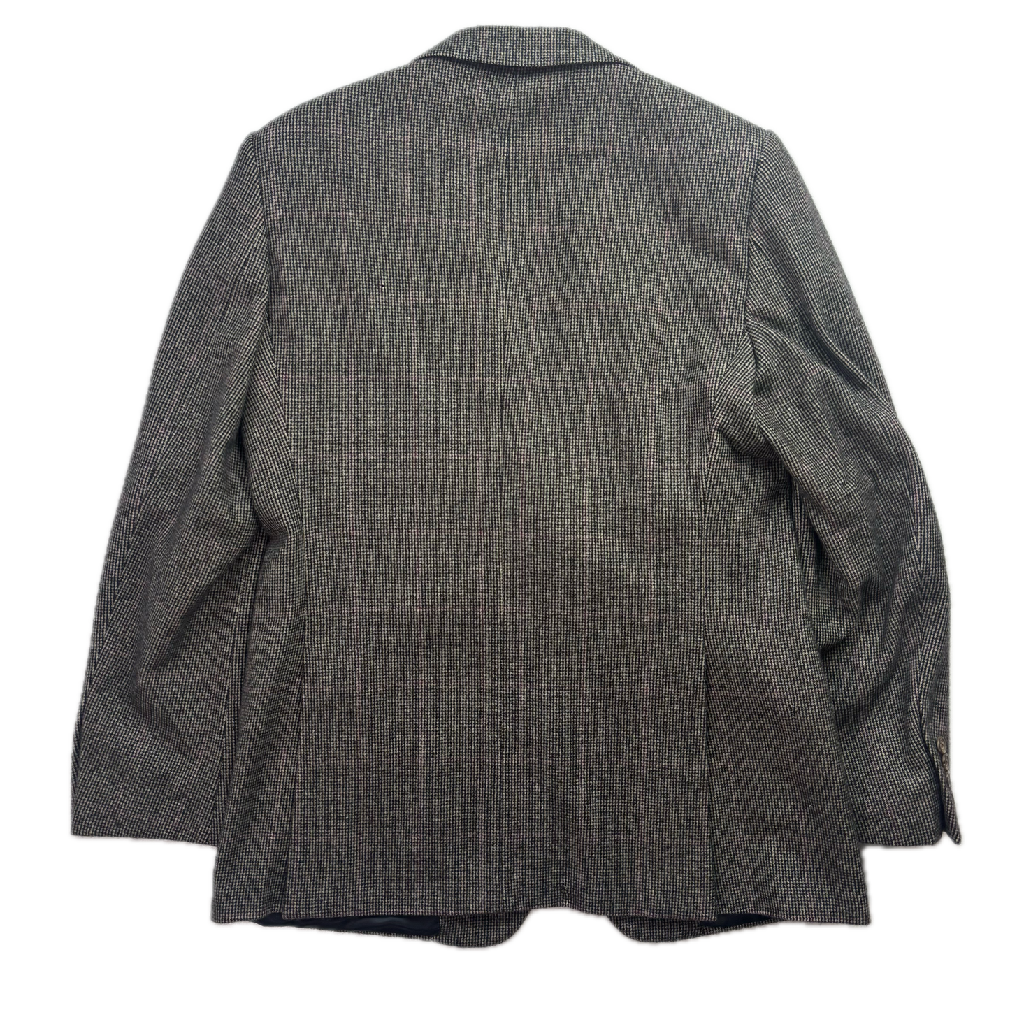 Polo Ralph Lauren Grey Tweed Hacking Bradford Blazer Windowpane (Cashmere) - 42R