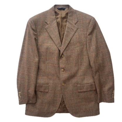 Polo Ralph Lauren Brown Glen Plaid Blazer (Wool Cashmere) - 40R