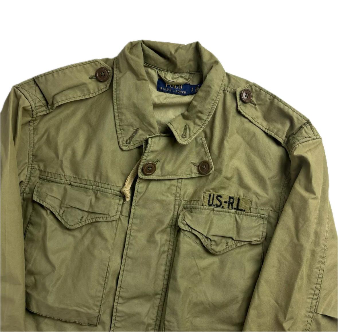 Polo Ralph Lauren Green Military Army Parka - S