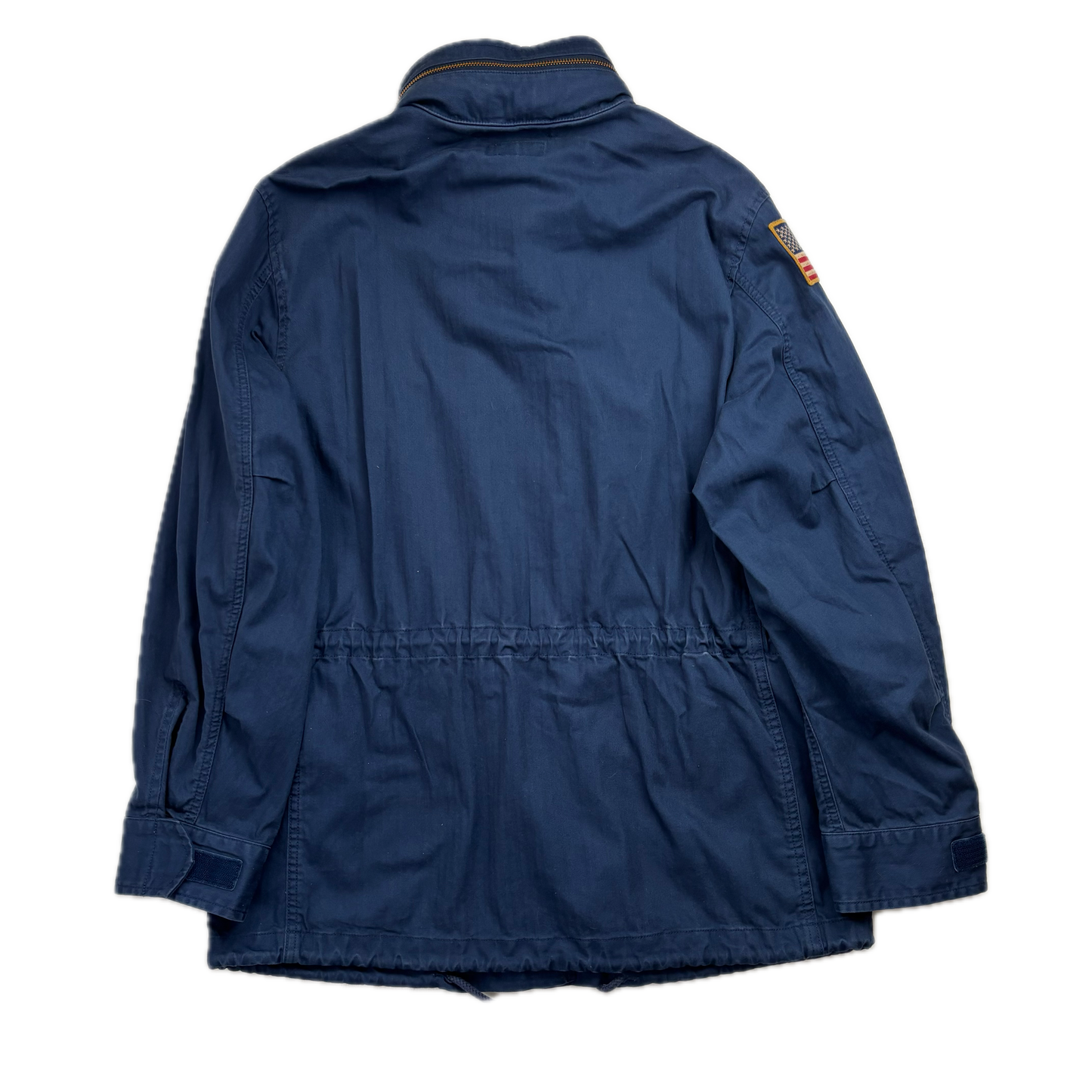 Navy Blue Military Army Parka Jacket  - M