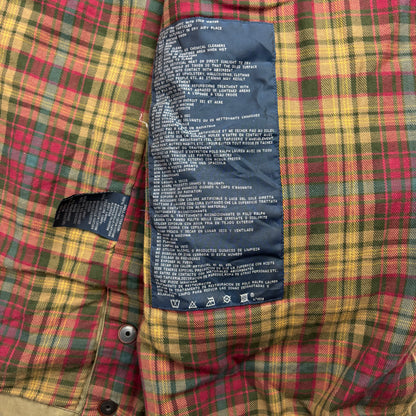 Polo Ralph Lauren Green Waxed Jacket Sportsman Hunting Coat - L