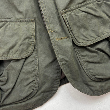 Polo Ralph Lauren Green Waxed Jacket Hunting Coat - S