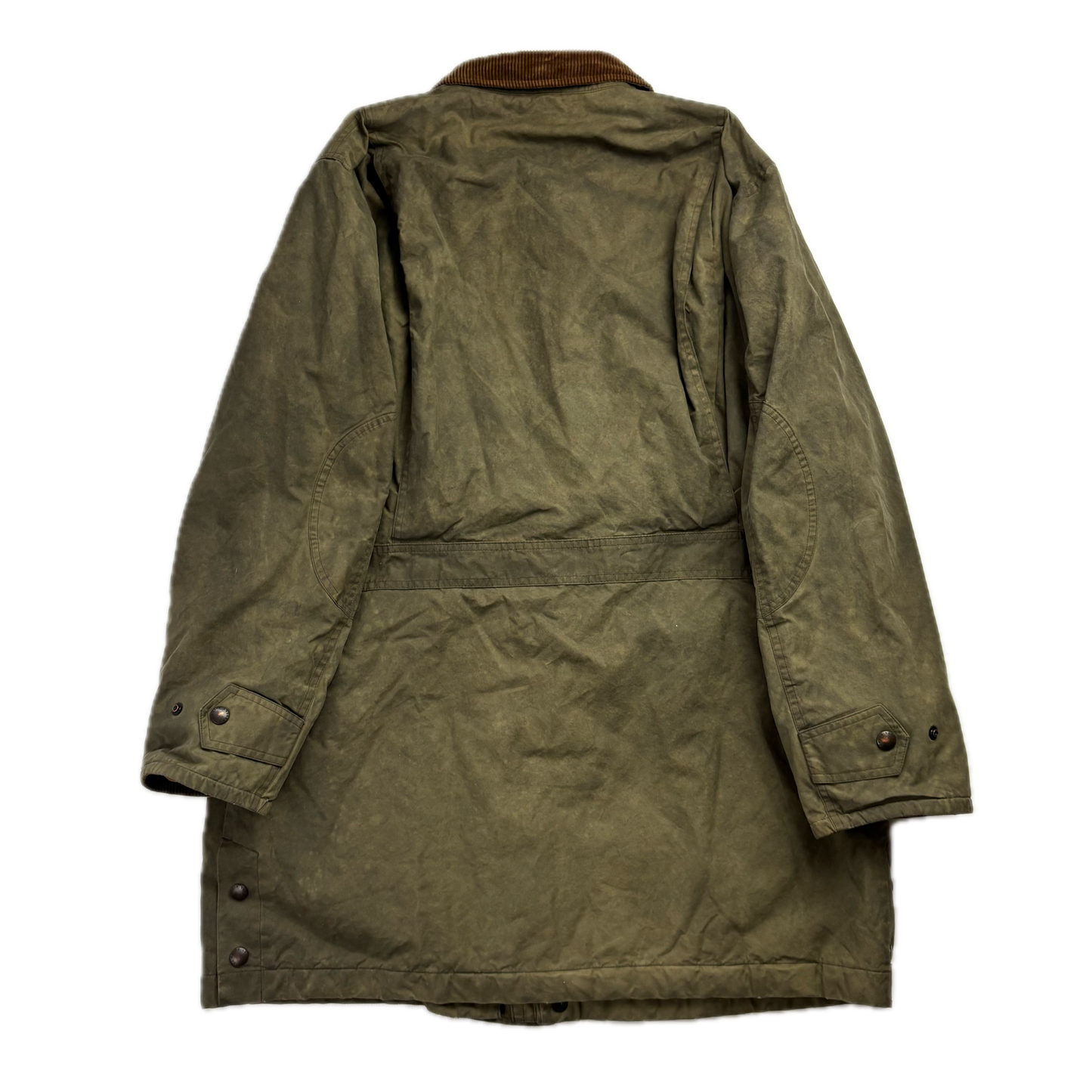 Polo Ralph Lauren Green Waxed Jacket Sportsman Hunting Coat - L