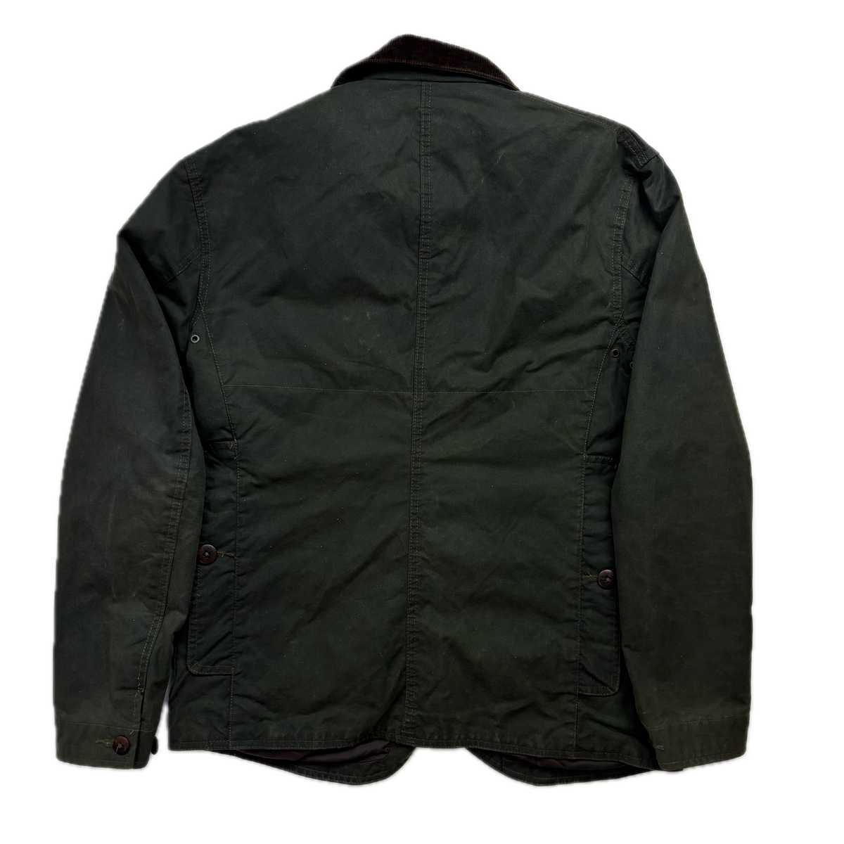Polo Ralph Lauren Green Waxed Jacket Hunting Coat - S