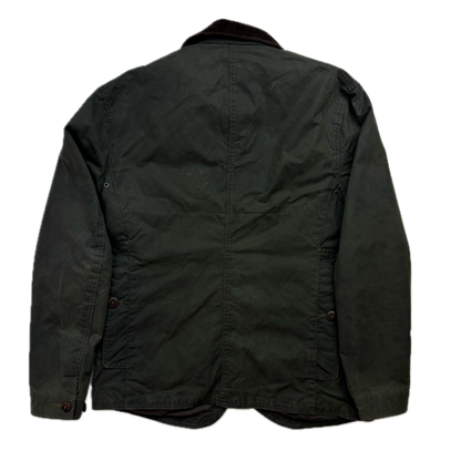 Polo Ralph Lauren Green Waxed Jacket Hunting Coat - S