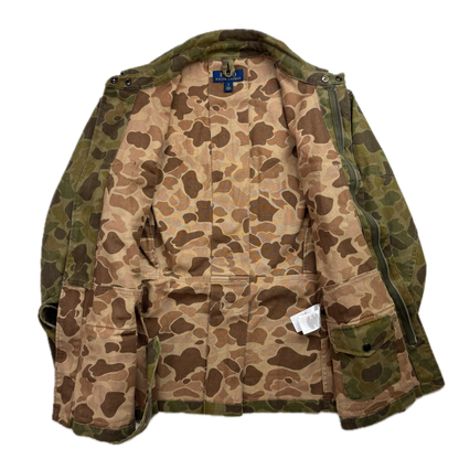Polo Ralph Lauren Belted Camo Military Safari Jacket -  S