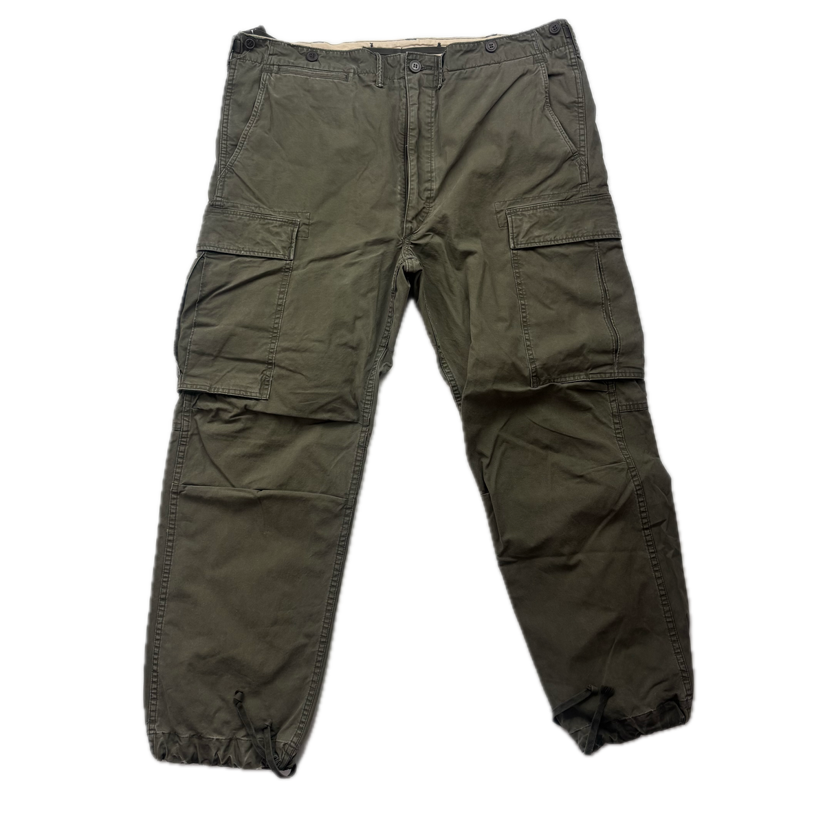 RRL Ralph Lauren Dark Green Cargo Pants Utility Trouser  - 40x32