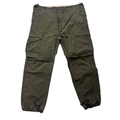RRL Ralph Lauren Dark Green Cargo Pants Utility Trouser  - 40x32