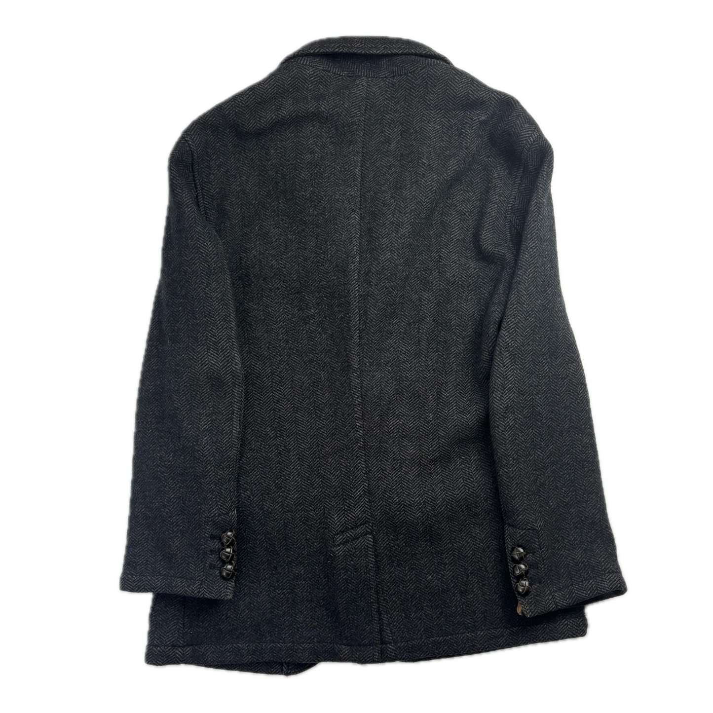 Polo Ralph Lauren Dark Grey Herringbone Blazer (Wool) - M