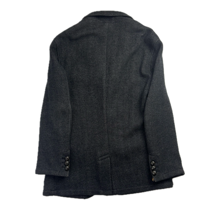 Polo Ralph Lauren Dark Grey Herringbone Blazer (Wool) - M