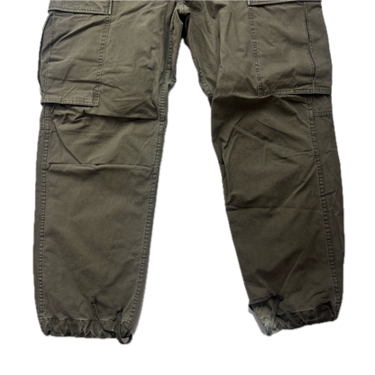 RRL Ralph Lauren Dark Green Cargo Pants Utility Trouser  - 40x32