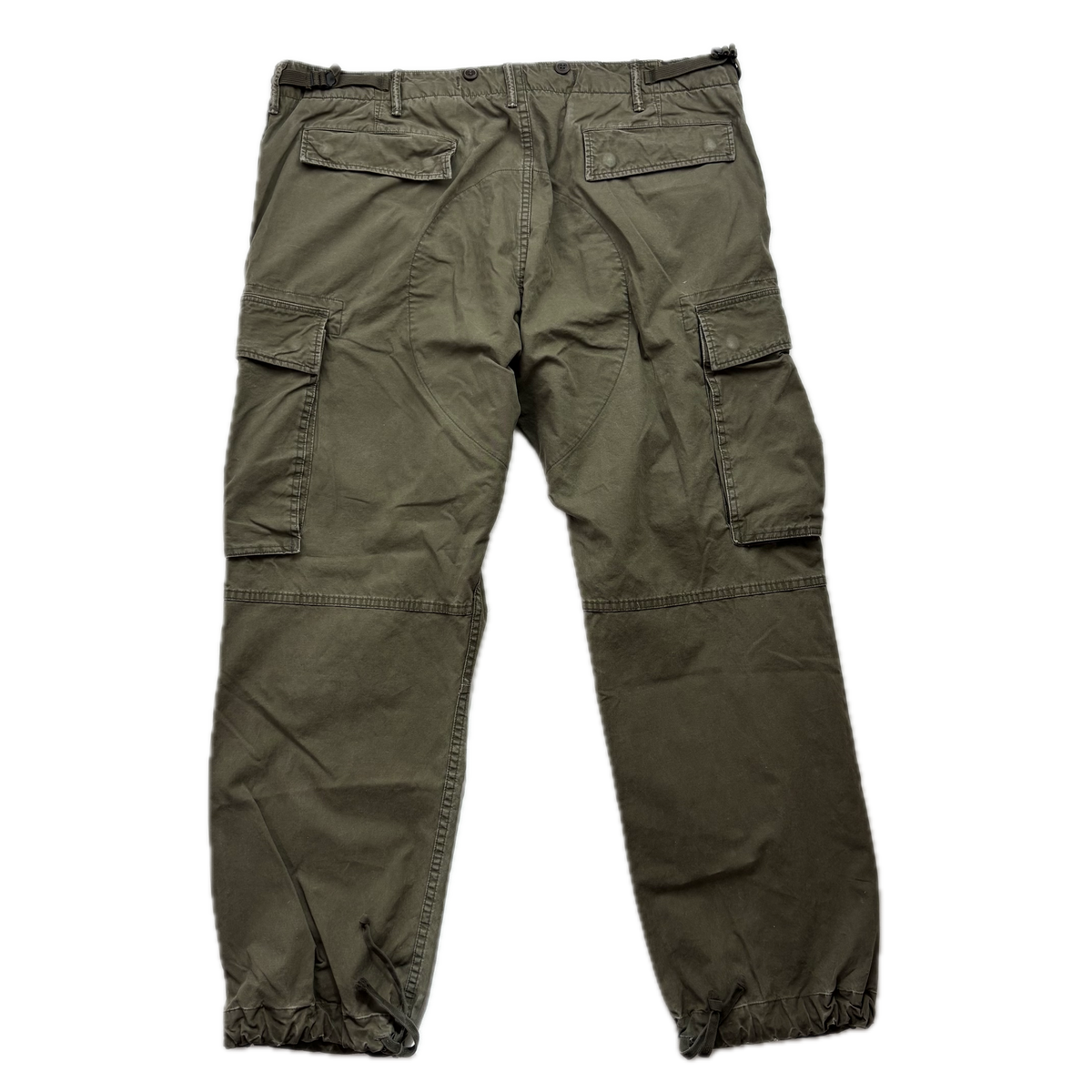 RRL Ralph Lauren Dark Green Cargo Pants Utility Trouser  - 40x32