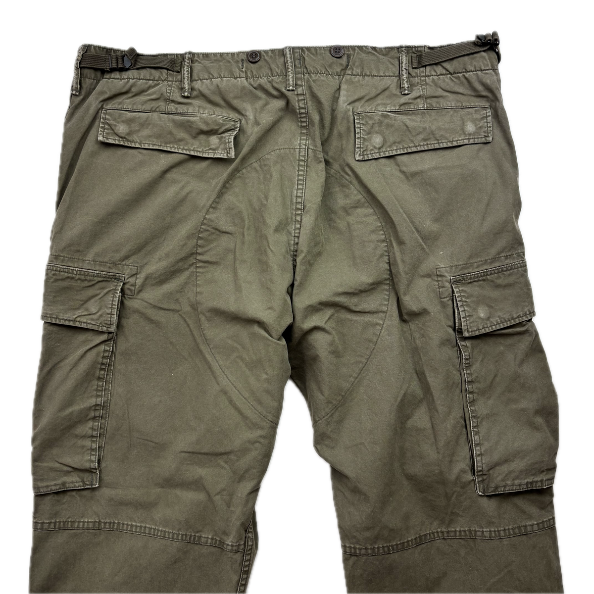 RRL Ralph Lauren Dark Green Cargo Pants Utility Trouser  - 40x32