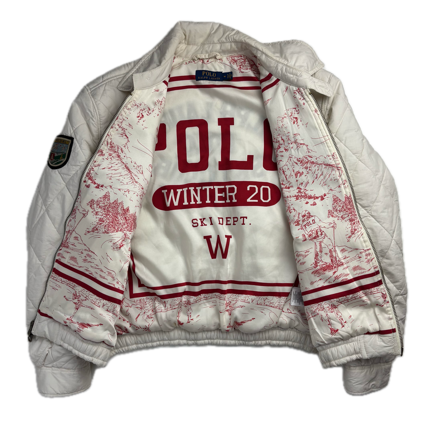 Polo Ralph Lauren Ski Club Quilted Jacket Puffer - M