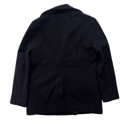 Polo Ralph Lauren Navy Double Breasted Pea Coat (Wool Nylon) - L (S)