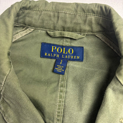 Polo Ralph Lauren Green Patchwork Blazer Military (Cotton) - S