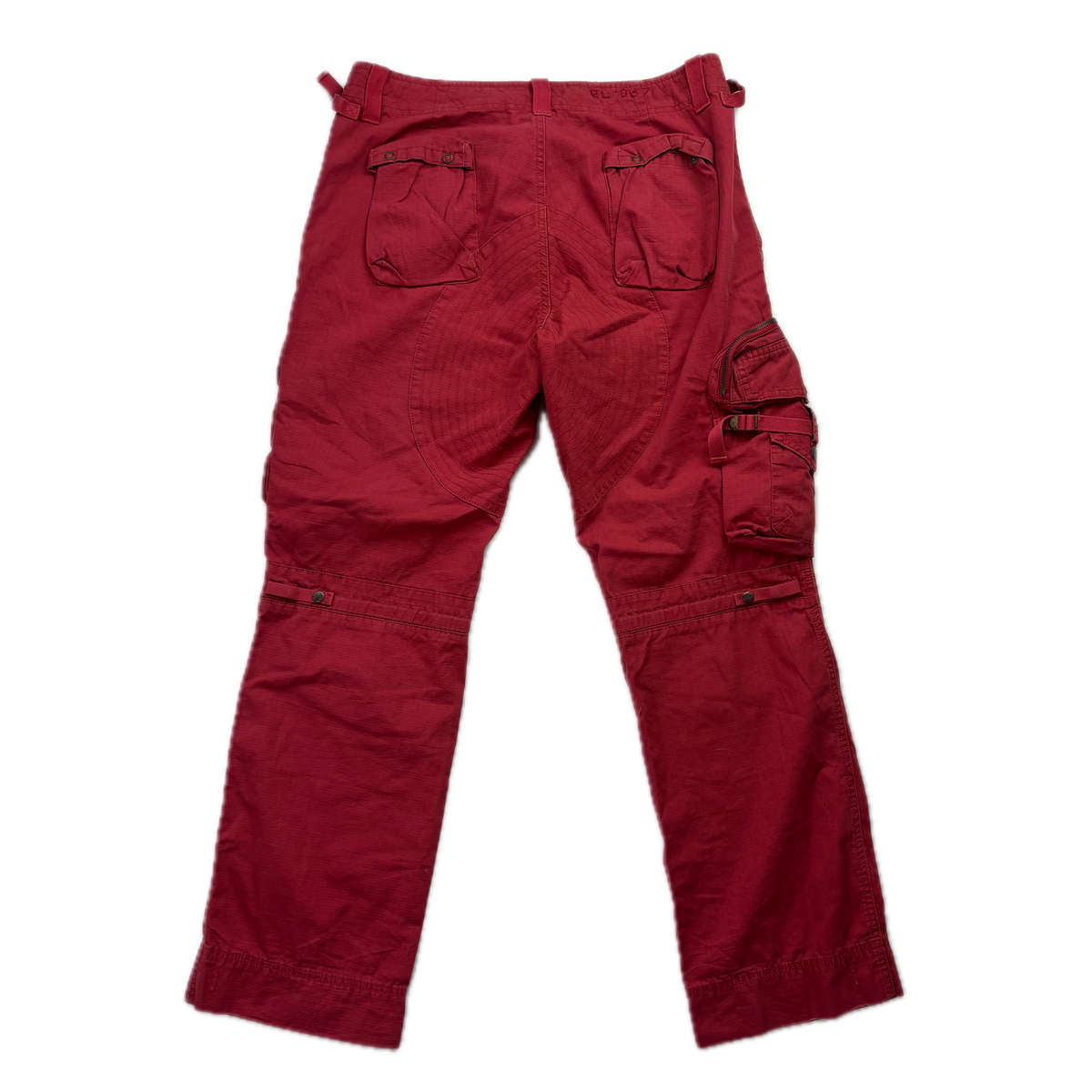 Polo Ralph Lauren Red Cargo Trouser Utility Pants - 34x30
