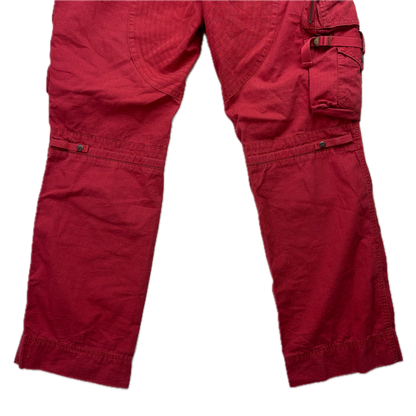 Polo Ralph Lauren Red Cargo Trouser Utility Pants - 34x30