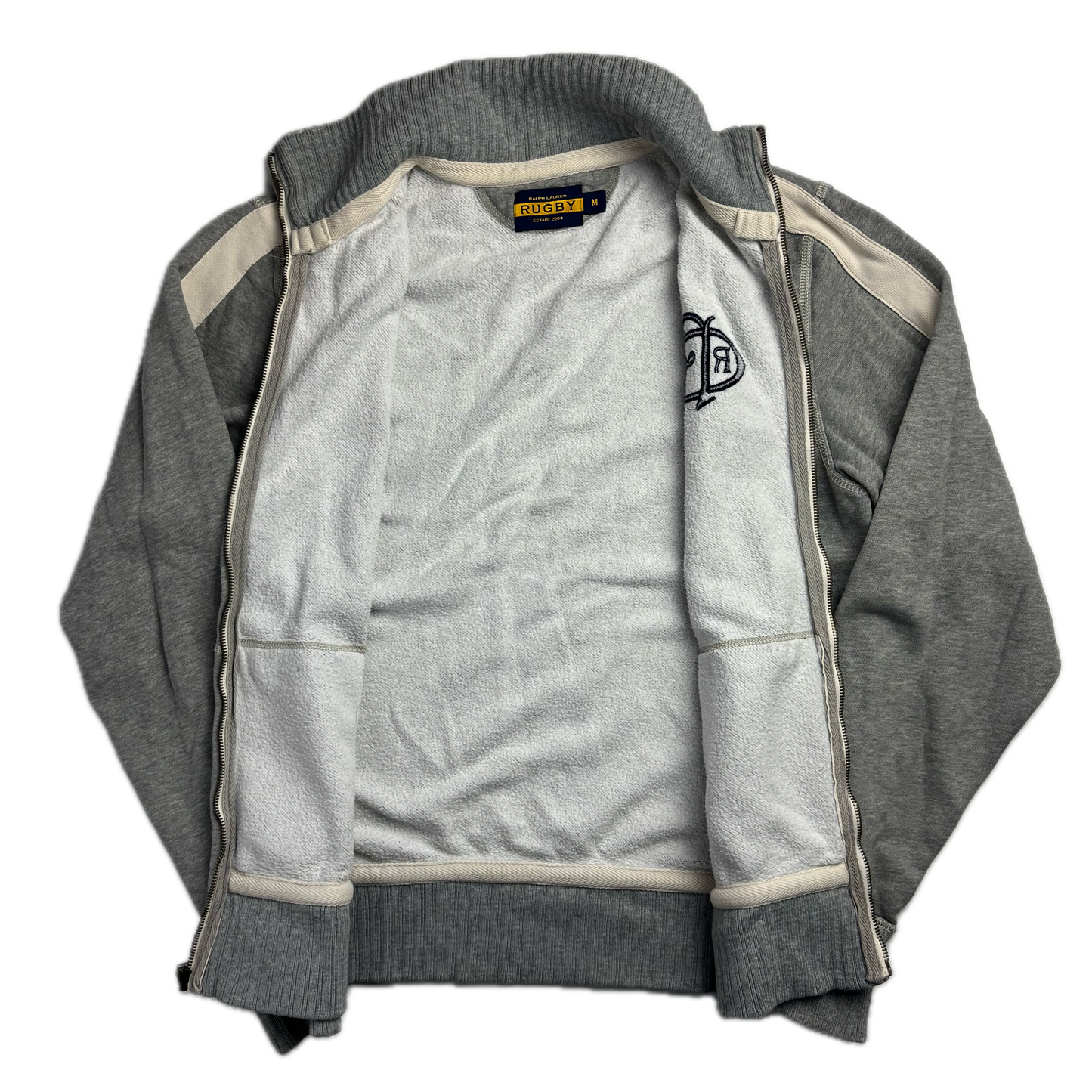Rugby Ralph Lauren Grey Track Jacket - M