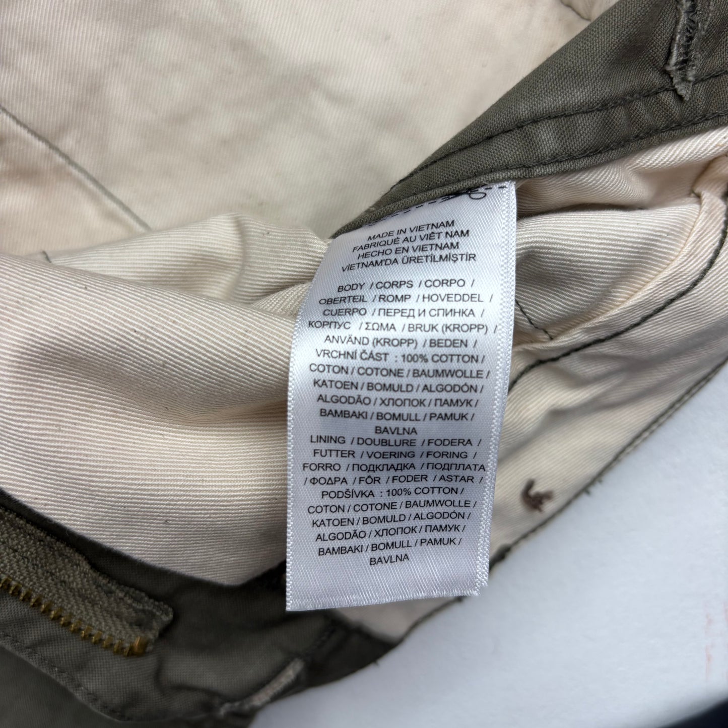 RRL Ralph Lauren Dark Green Cargo Pants Utility Trouser  - 29x30