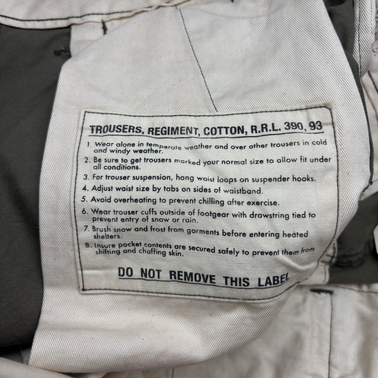 RRL Ralph Lauren Dark Green Cargo Pants Utility Trouser  - 29x30