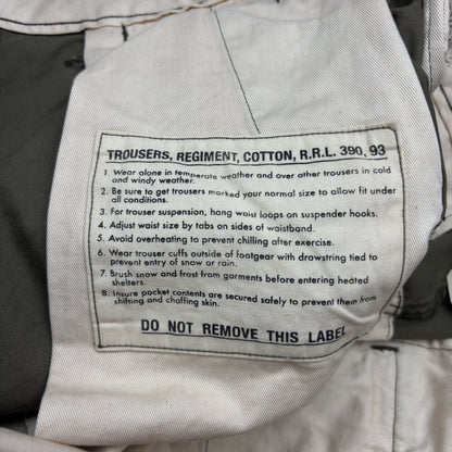 RRL Ralph Lauren Dark Green Cargo Pants Utility Trouser  - 29x30