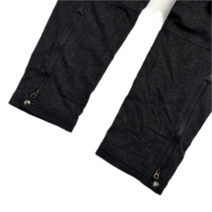 Polo Ralph Lauren Dark Grey Cargo Trouser Utility Pants (Wool Nylon) - 30R