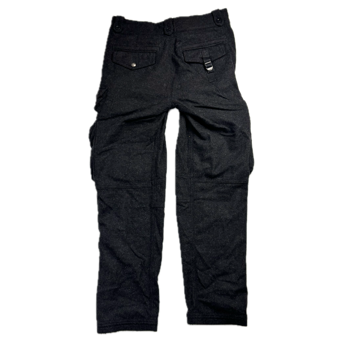 Polo Ralph Lauren Dark Grey Cargo Trouser Utility Pants (Wool Nylon) - 30R