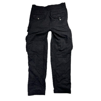 Polo Ralph Lauren Dark Grey Cargo Trouser Utility Pants (Wool Nylon) - 30R