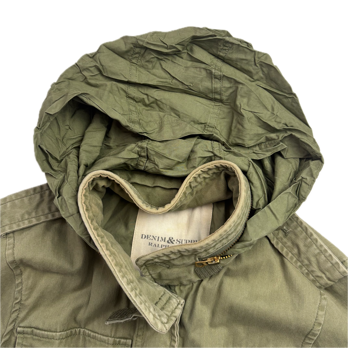 Denim & Supply Indian Head Military Jacket Parka - S