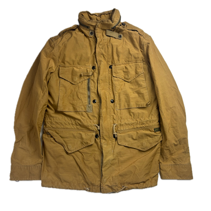 Polo Ralph Lauren 2 in 1 Tan Utility Jacket with Quilted Liner - S