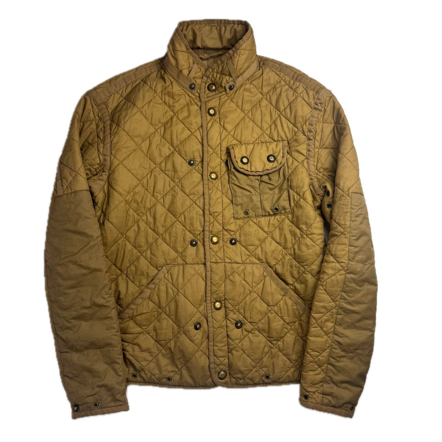 Polo Ralph Lauren 2 in 1 Tan Utility Jacket with Quilted Liner - S