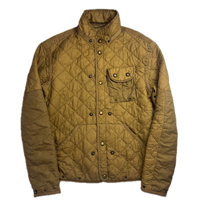 Polo Ralph Lauren 2 in 1 Tan Utility Jacket with Quilted Liner - S