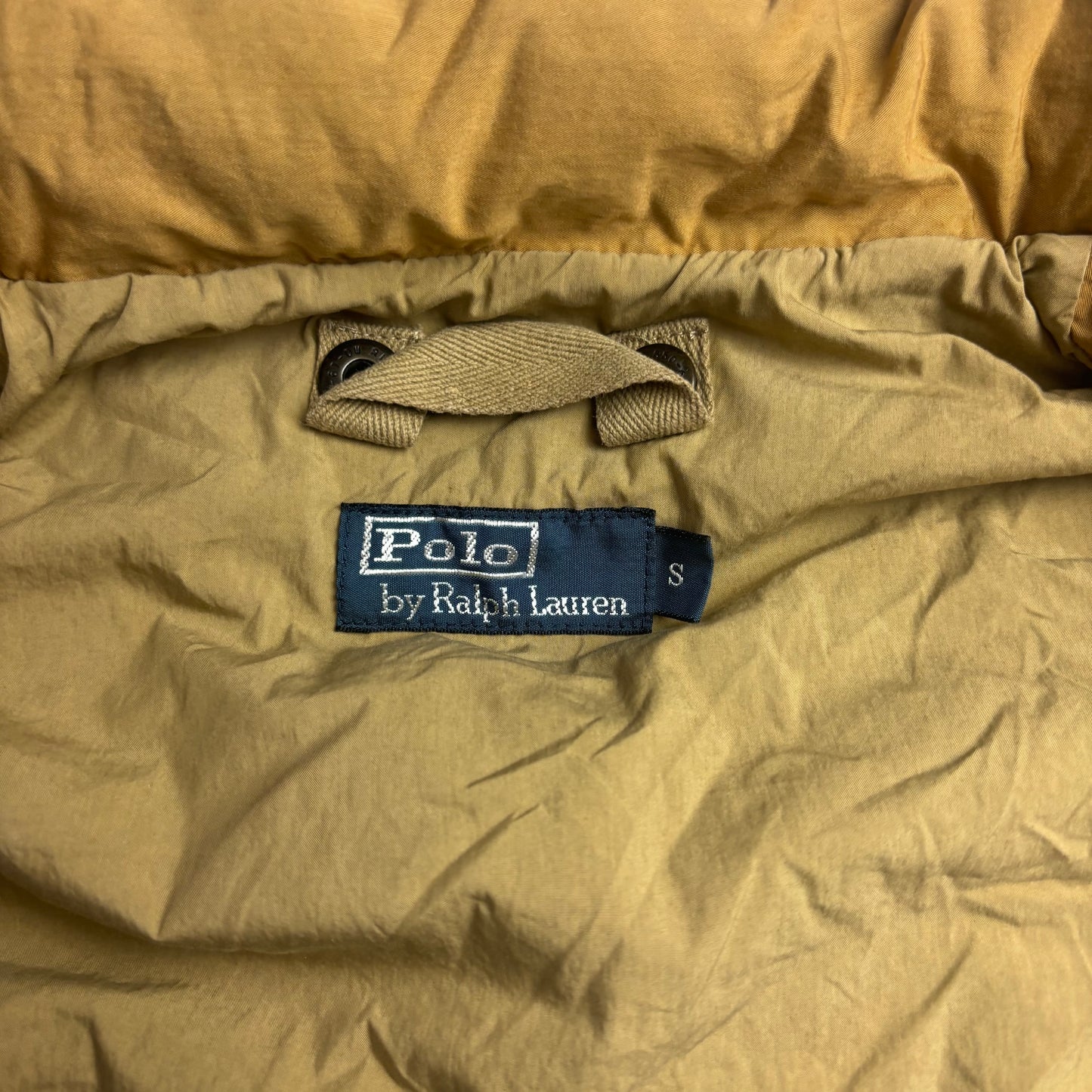 Polo Ralph Lauren 2 in 1 Tan Utility Jacket with Quilted Liner - S