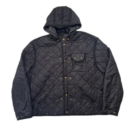 Polo Ralph Lauren 2 in 1 Black Utility Jacket with Quilted Liner - XXL
