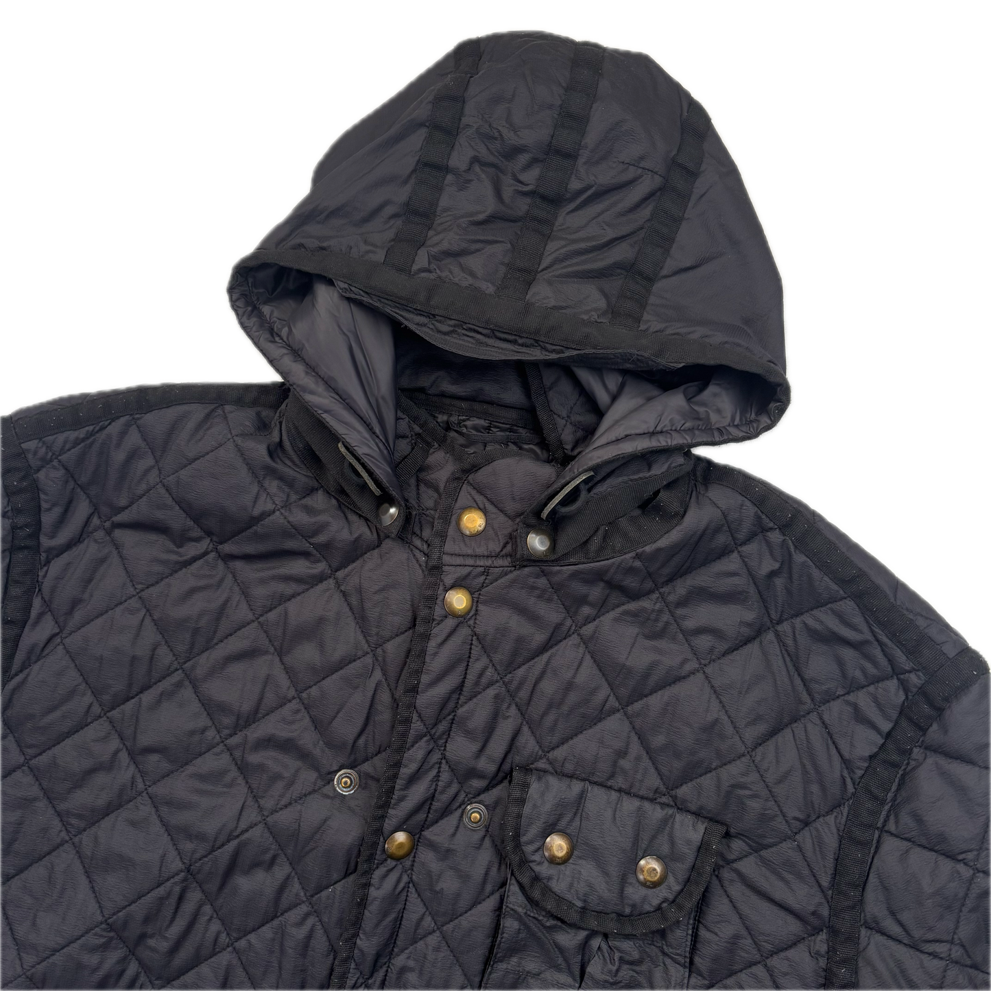 Polo Ralph Lauren 2 in 1 Black Utility Jacket with Quilted Liner - XXL