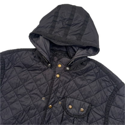 Polo Ralph Lauren 2 in 1 Black Utility Jacket with Quilted Liner - XXL