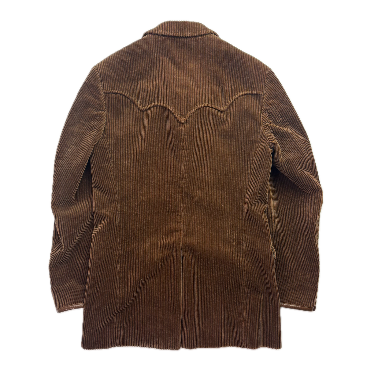 Polo Ralph Lauren Brown Western Yoke Corduroy Blazer Sportscoat - S