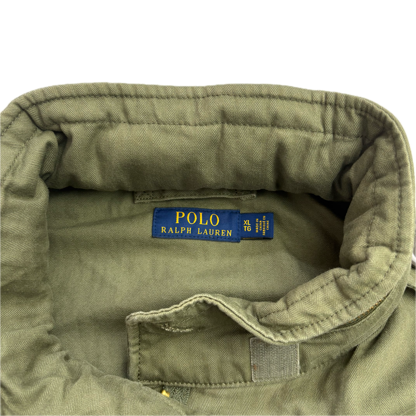 Polo Ralph Lauren Green Army Military Field Jacket - XL