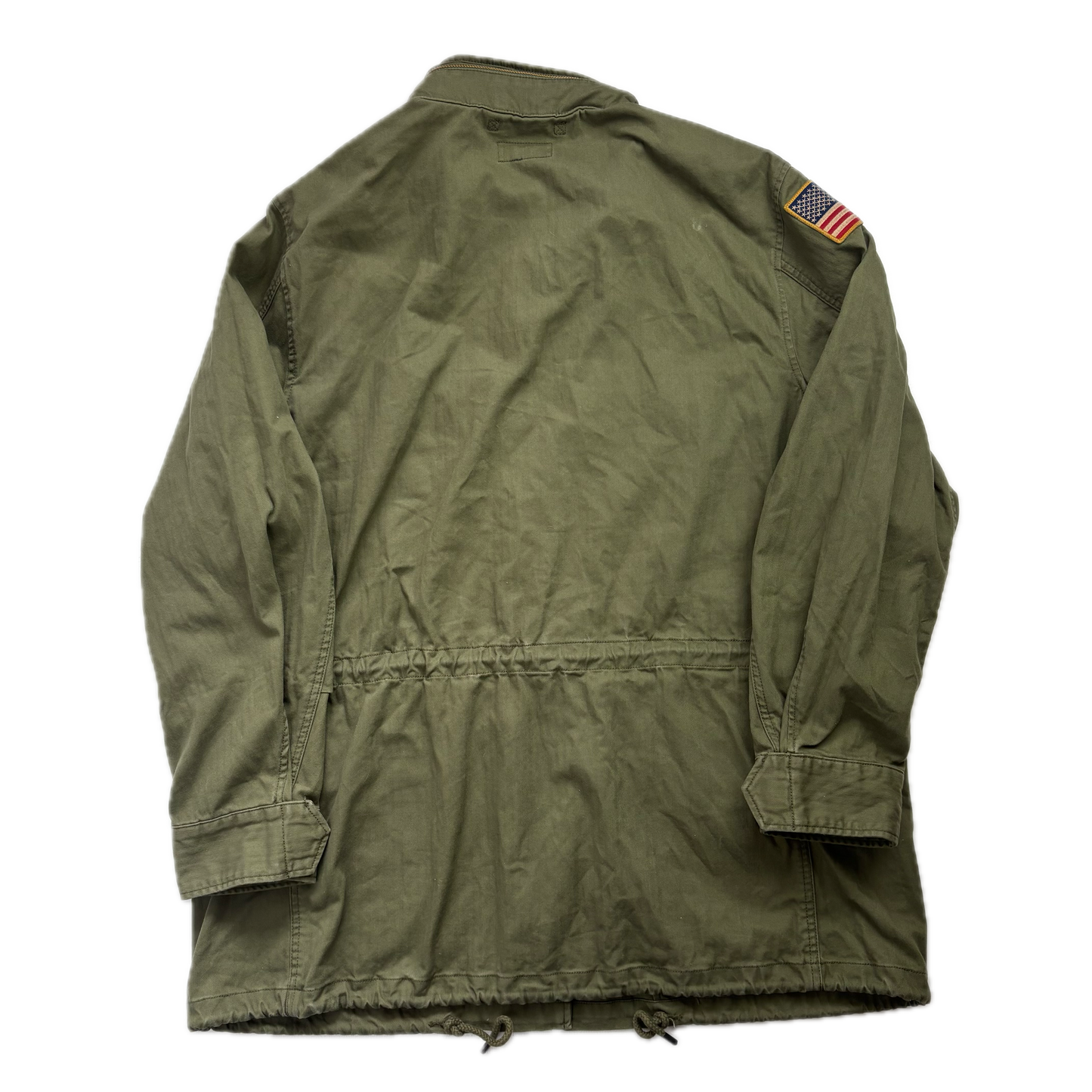 Polo Ralph Lauren Green Army Military Field Jacket - XL
