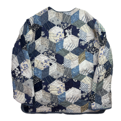 Polo Ralph Lauren Patchwork Quilted Jacket Reversible Country - L
