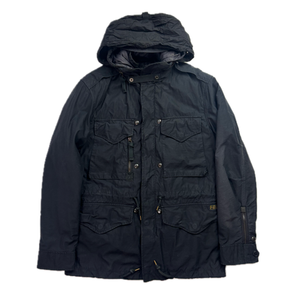 Polo Ralph Lauren 2 in 1 Black Utility Jacket with Quilted Liner - S