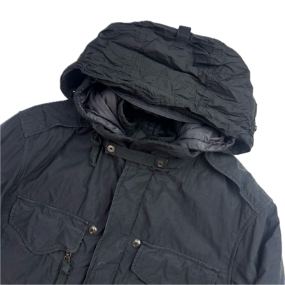 Polo Ralph Lauren 2 in 1 Black Utility Jacket with Quilted Liner - S