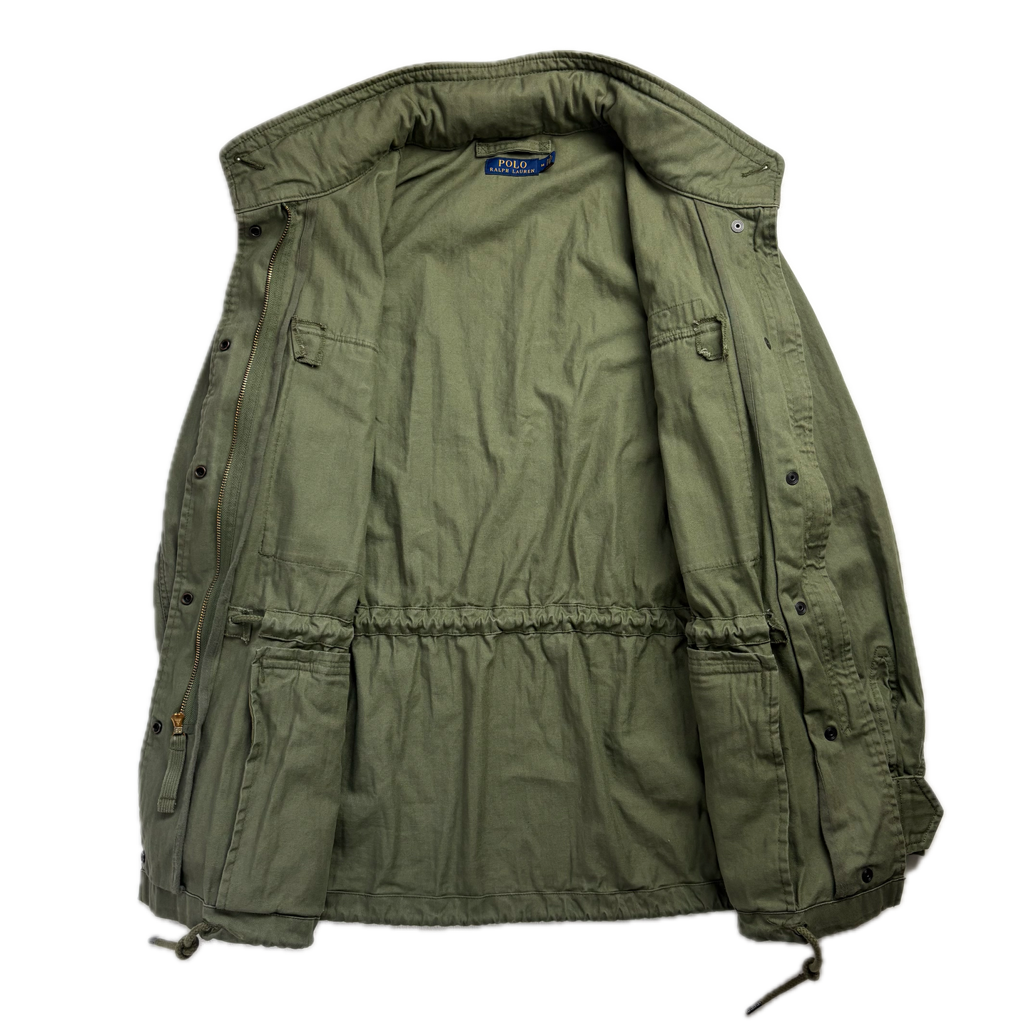 Polo Ralph Lauren Green Army Military Field Jacket - M