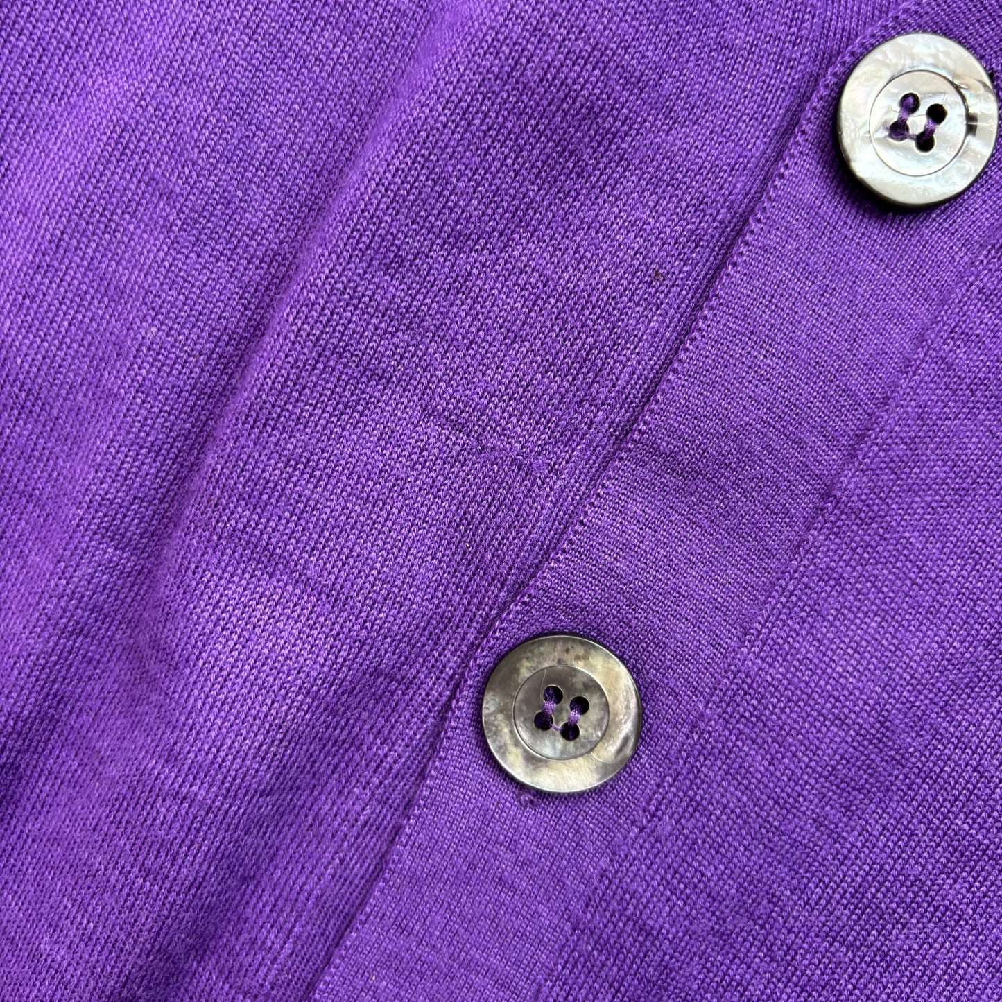 Purple Label Purple Cashmere Cardigan - XL