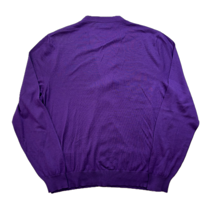 Purple Label Purple Cashmere Cardigan - XL