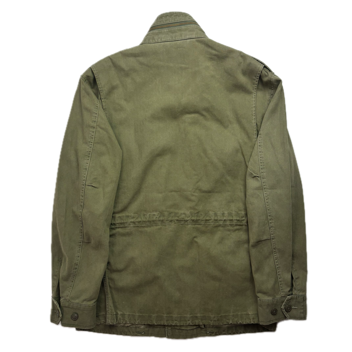 Polo Ralph Lauren Green Military Army Patches Parka Jacket  - M