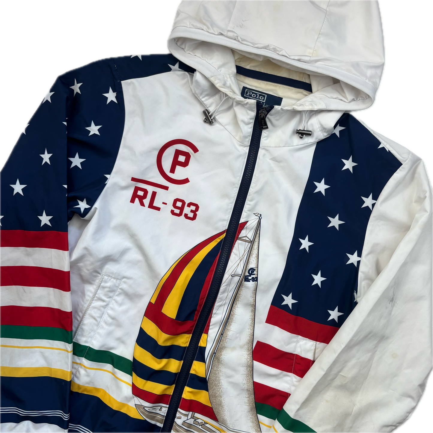 Polo Ralph Lauren Retro CP RL-93 Yacht Graphic Jacket - S